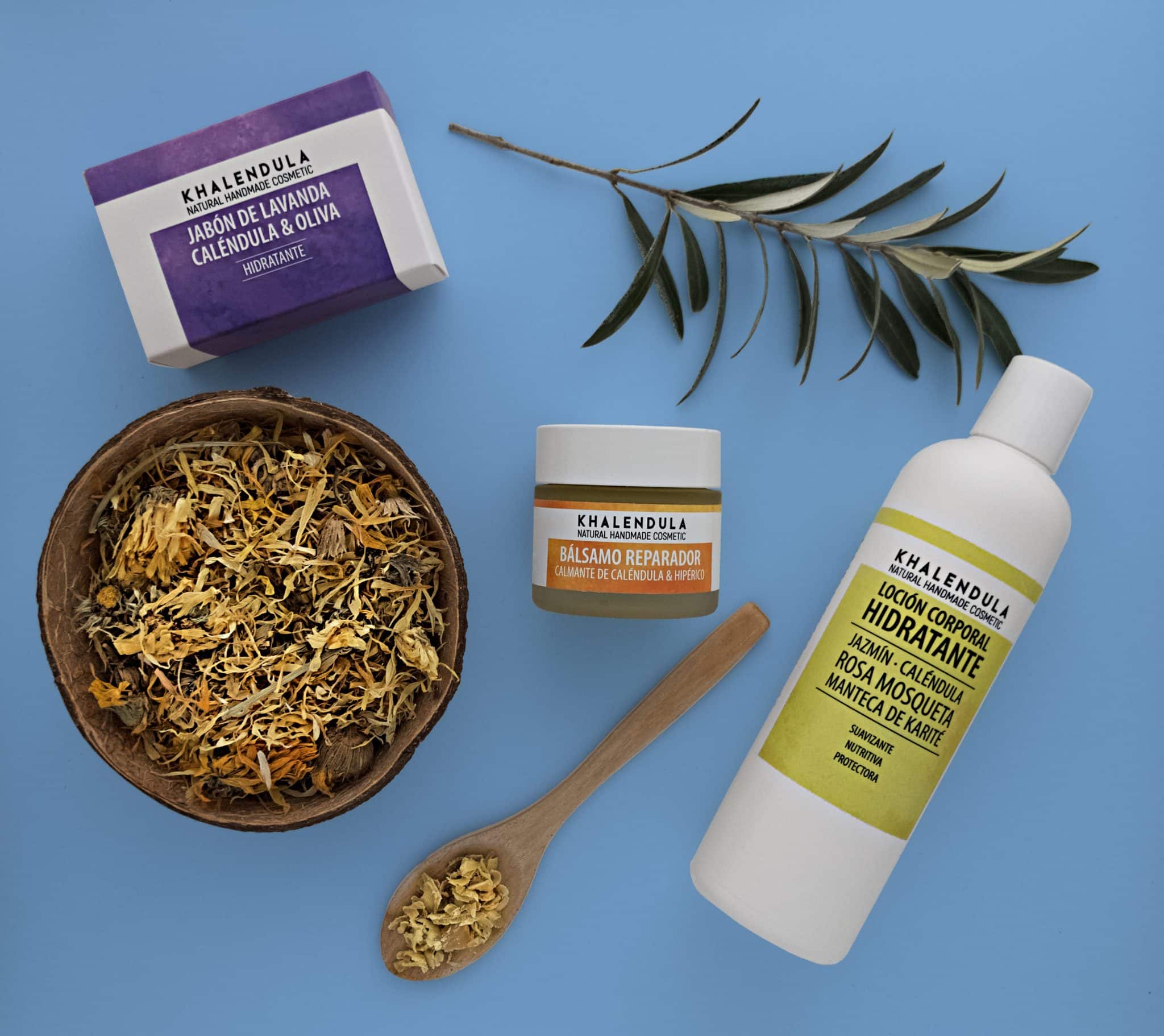 Cosmética natural artesanal con caléndula – Khalendula Cosmetic, Albacete