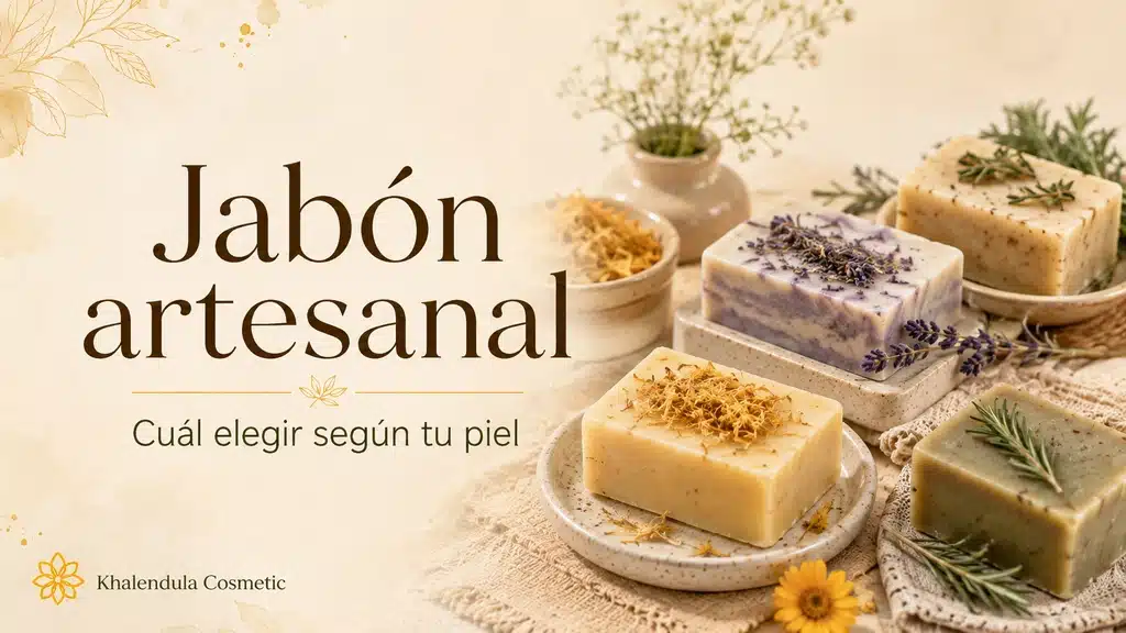 Qué jabón artesanal elegir según tu tipo de piel Qué jabón artesanal elegir según tu tipo de piel